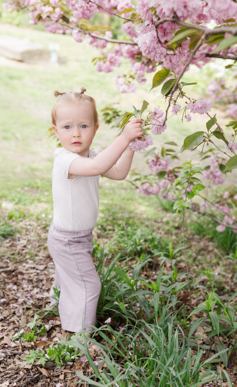 Spring Family Photos in Central Park